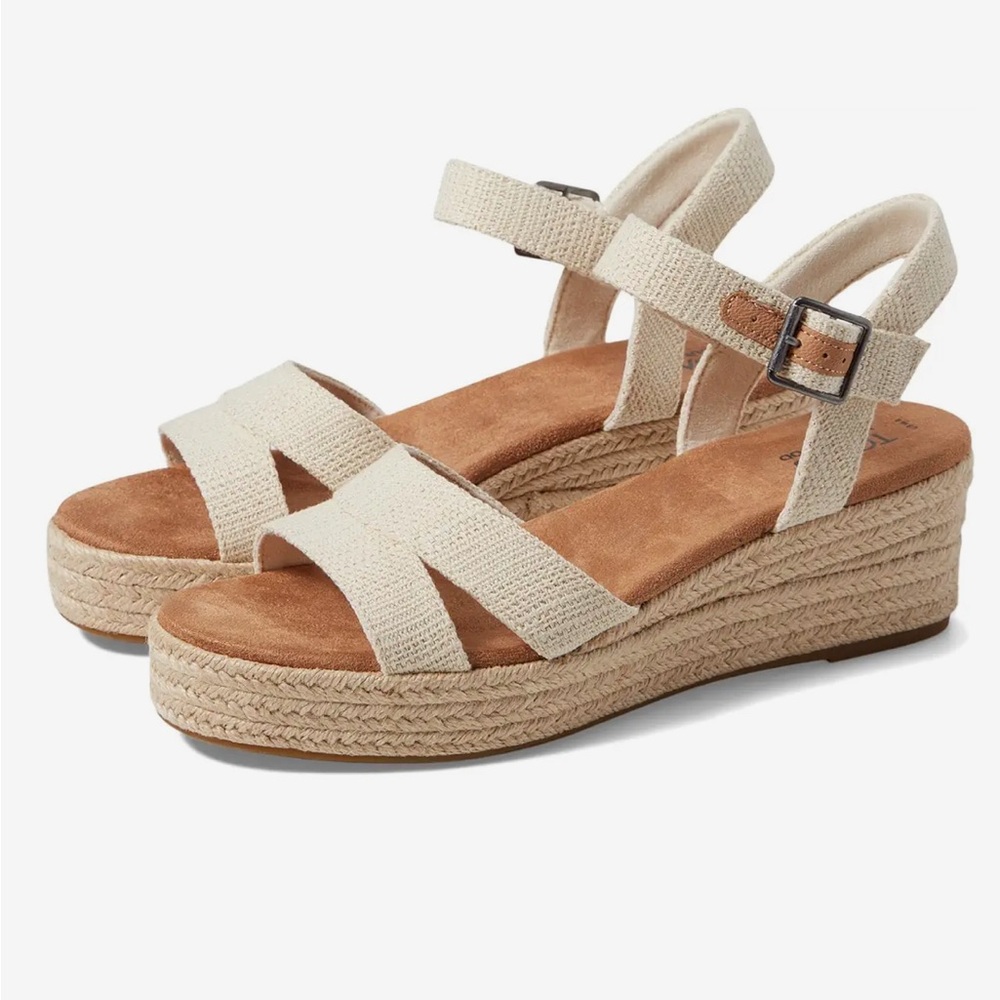 Tom’s Audrey wedges size 7